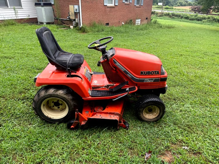 Kubota G1800 Diesel Riding Mower