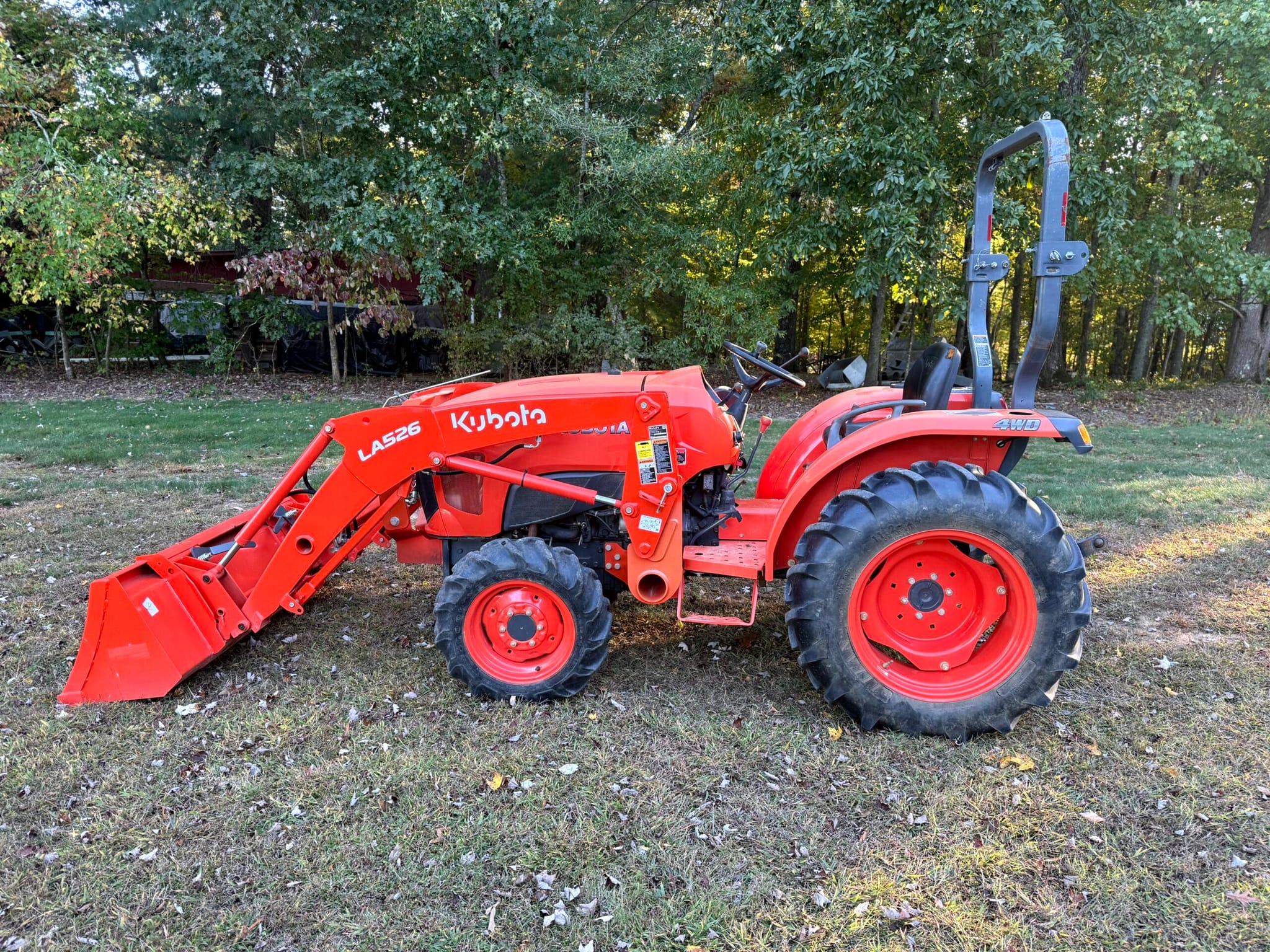 2021 Kubota L3901HST 4×4 Tractor/Loader