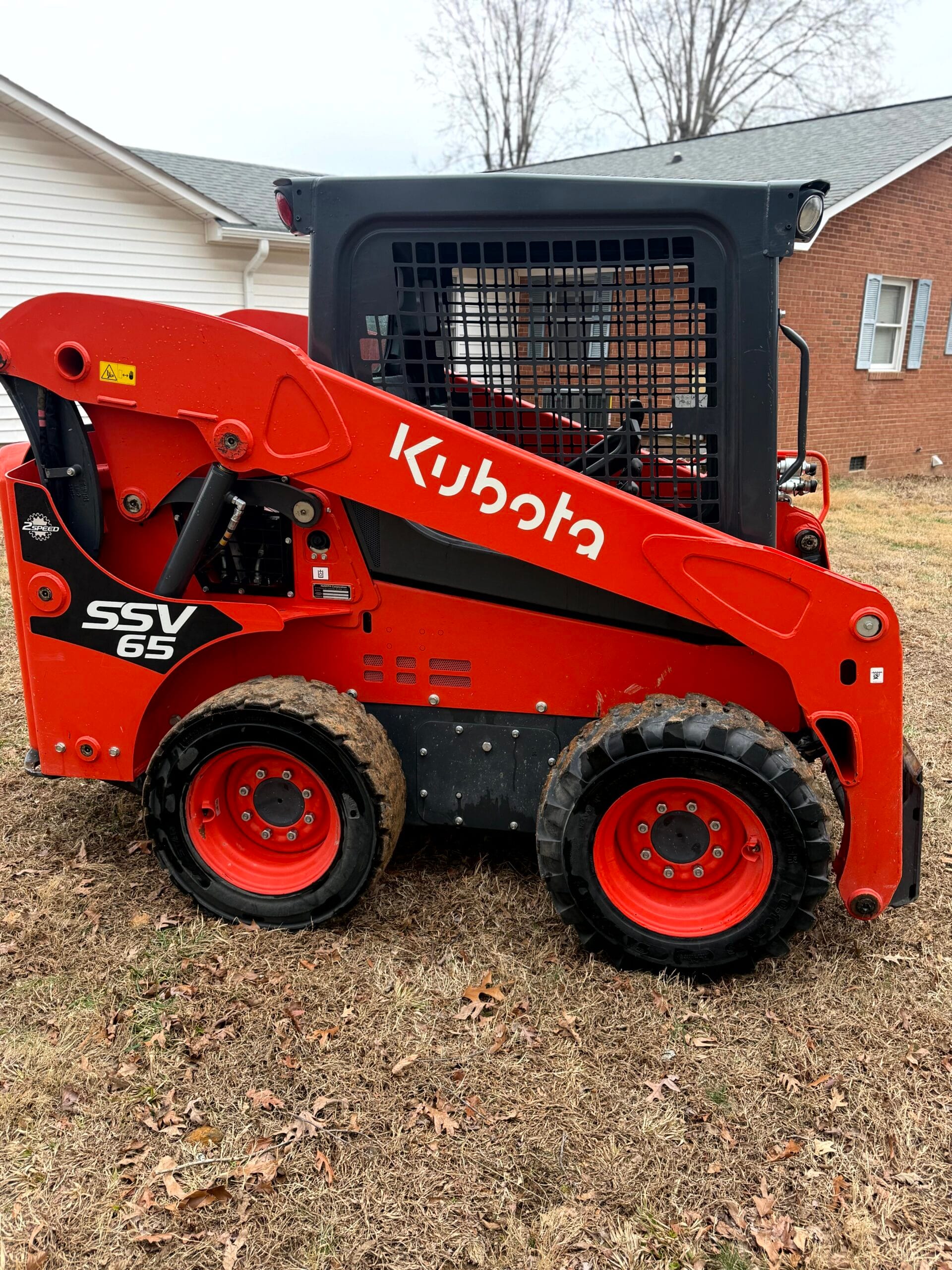 2024 Kubota SSV65 Wheeled Skid Steer with Warranty