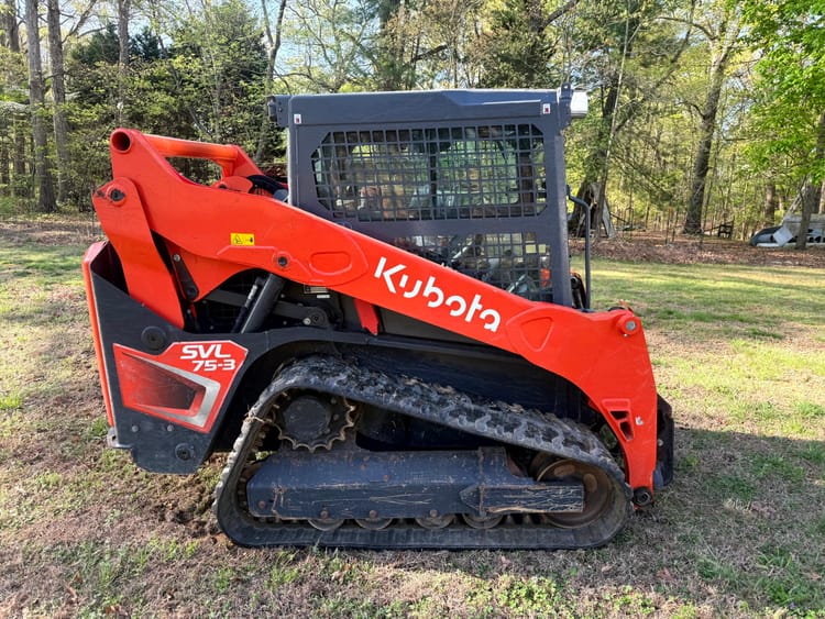 2024 Kubota SVL75-3 Compact Track Loader with High Flow and Cameras